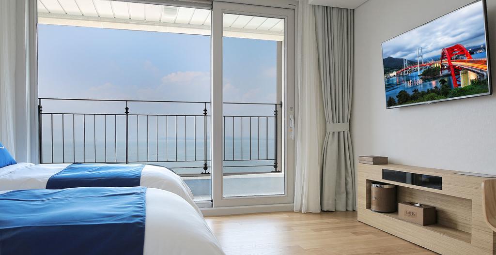 Lapis Hotel Namhae Exterior foto